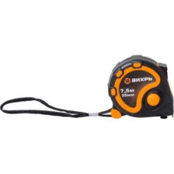 Рулетка 7.5мх25мм 73/11/1/4, Рулетка