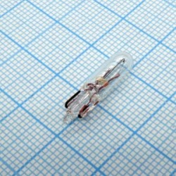 Лампа А12-1.2 W2*4.6d, 12В, 1,2Вт