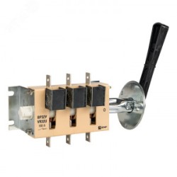 Выключатель-разъединитель ВР32У-31B31250 100А 1 напр. с дугогасит. камерами съемная лев./прав. рукоятка MAXima uvr32-31b31250, Разъединитель