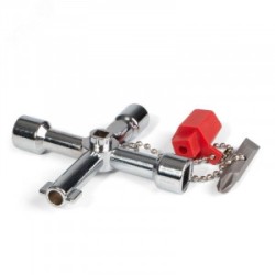 Ключ для электрошкафов КЭШ-5 серия Мастер, с 5 профилями и битой крест/шлиц, Ключ для электрошкафов КЭШ-5 серия Мастер, с 5 профилями и битой крест/шлиц,