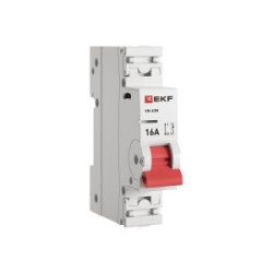 Выключатель нагрузки 1п 16А ВН-63N PROxima S63116, Рубильник и выключатель нагрузки