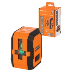 Лазерный уровень ЛУ-1(З), 15 м ± 1 мм/5 м, два луча, 520 нм, зеленый луч, резьба 1/4, «Гранит» SQ1018-0301 Лазерный уровень ЛУ-1(З), 15 м ± 1 мм/5 м, два луча, 520 нм, зеленый луч, резьба 1/4, «Гранит» SQ1018-0301