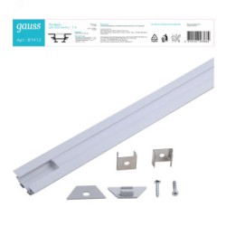 Профиль для ленты LED угловой - 1m 1/50 BT412 Профиль для ленты LED угловой - 1m 1/50 BT412