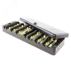 Коробка клеммная испытательная переходная ККИ2-1 (латунь) kki2-1, Аксессуар для счетчика