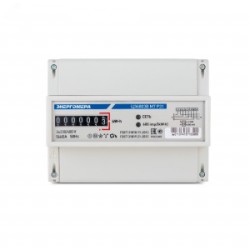 Счетчик ЦЭ6803В 3ф 10-100А класс точн. 1.0 1 тариф. на DIN-рейку 230В 1 4 пров. М7Р31 Энергомера 101003001013145/101003001011075, Счетчик трехфазный