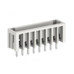 Вилочный разъем на плату 435205, Вилочный разъем, вертикальный, на плату, шаг: 3.5 мм, 5 полюсов, фиксация на плате пайкой, исполнение: стандартное, 160V, 10A, цвет: серый
