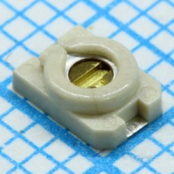 TSC3S510T1R, Подстроечный керамический конденсатор 3/10pF 100V N600±400 ppm/C Top Adj 85C T/R