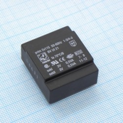 BV UI 21 0016, Трансформатор питания 1ВА 230В, 12В , 83мА 70/B (41)