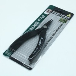 1PK-5102E, Длинногубцы, рабочая часть 40 мм. общая длина 140мм., высокоуглеродистая сталь, специальная разводная пружина